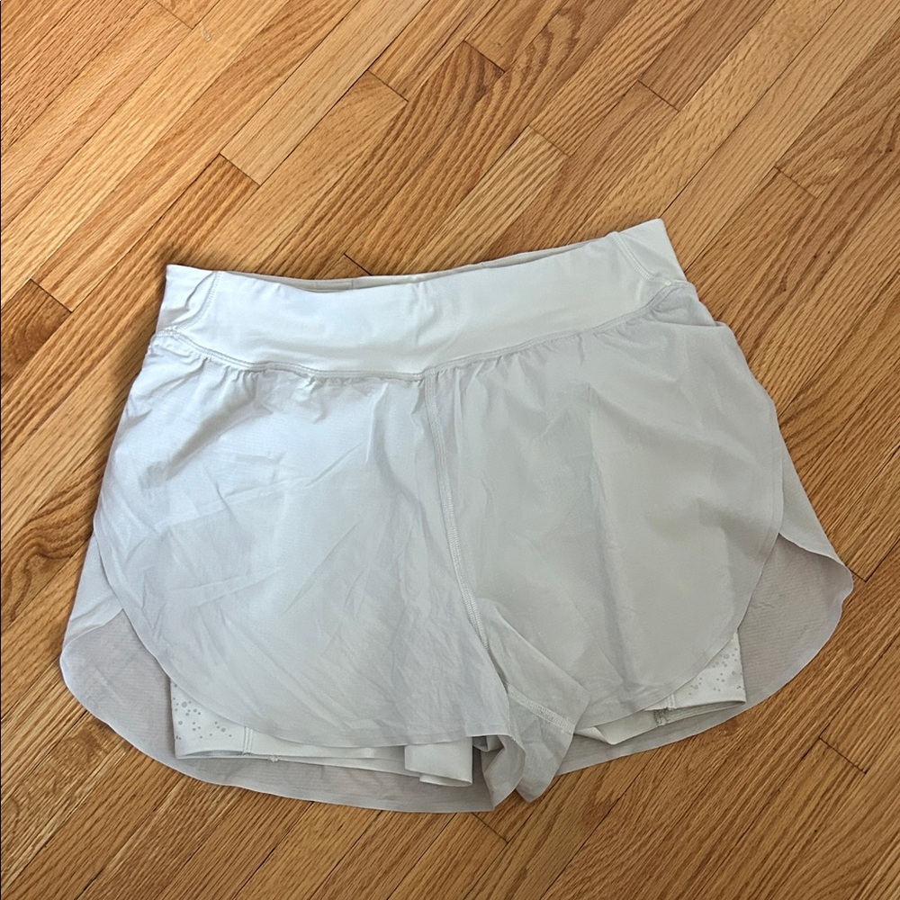 Lululemon 2 in 1 fast and free shorts
